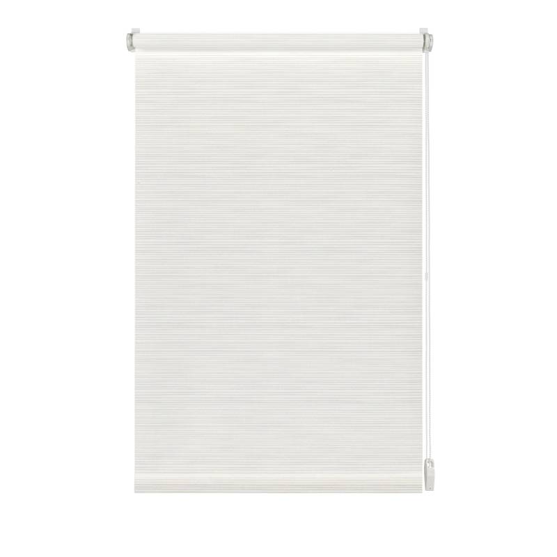 Gardinia EasyFix Rollo Dekor Streifen 60 cm x 150 cm Weiß von GARDINIA