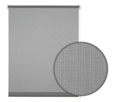 Gardinia Easyfix Rollo Uni hellgrau 120 x 150 cm von GARDINIA