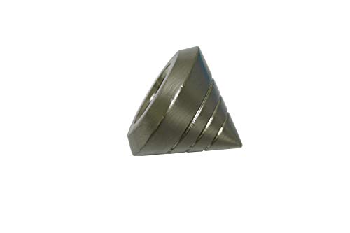 Gardinia Endknopf Aluminum Edelstahl-Optik Ø 16 mm 2, 30098 von Gardinia