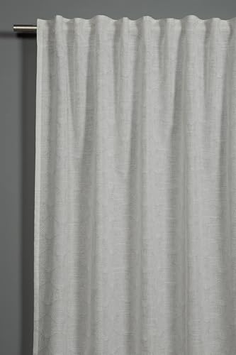 Sehlbach Fertiggardine mit Gardinenband, Muschelmuster, Weiß, 140 x 175 cm Gardinen, Jacquardmuster, Lichtdurchlässig, Blickdicht, Öko-Tex Zertifiziert, Vielseitig Dekorierbar Sehlbach Fertiggardine mit Gardinenband, Muschelmuster, Weiß, 140 x 175 cm Gardinen, Jacquardmuster, Lichtdurchlässig, Blickdicht, Öko-Tex Zertifiziert, Vielseitig Dekorierbar von Gardinia