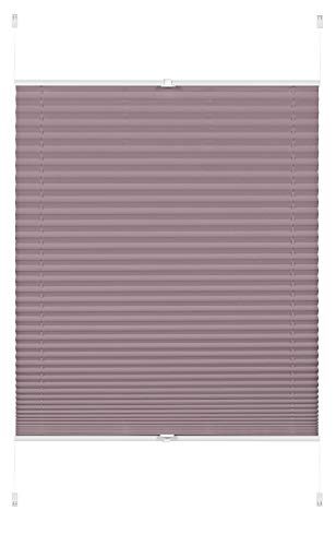 GARDINIA Plissee ohne Bohren, Zum Klemmen, Blickdicht, Falt-Rollo zur Verdunklung, Sichtschutz, Verstellbar von 6 mm - 30 mm, Greta, Perlmuttrosa, 90 x 130 cm GARDINIA Plissee ohne Bohren, Zum Klemmen, Blickdicht, Falt-Rollo zur Verdunklung, Sichtschutz, Verstellbar von 6 mm - 30 mm, Greta, Perlmuttrosa, 90 x 130 cm von Gardinia