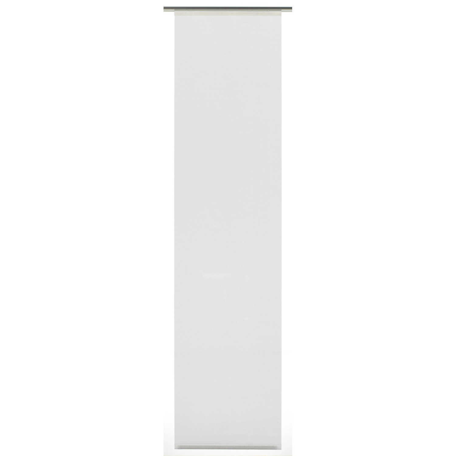 Gardinia Schiebevorhang Uni Weiß 60 cm x 245 cm von GARDINIA