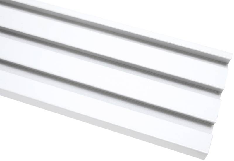 Gardinia Schiene für Flächenvorhang Atlanta weiß, 160 cm, 3-läufig von GARDINIA