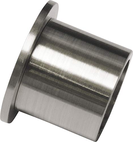 Gardinia Wandlager für Gardinenstangen mit Ø 16 mm, Inklusive Befestigungsmaterial, 2 Stück, Wandmontage, Serie Memphis, Edelstahl-Optik von Gardinia