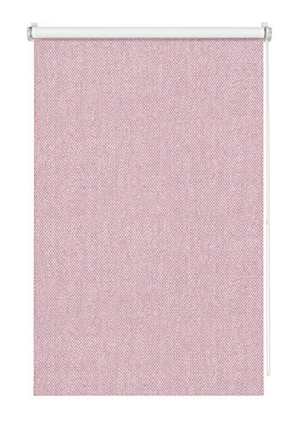 Wohnidee 39-0333 Rollo Verdunklung zum Klemmen, Kleben oder Schrauben, Seitenzug-Rollo, Lichtundurchlässig, Alle Montage-Teile inklusive, Rosa, 60 x 150 cm (BxH) von Gardinia