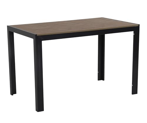 Gardissimo Aluminium Gartentisch Alma 120x70 anthrazit mit Nonwood Tischplatte, absolut wetterfest von Gardissimo