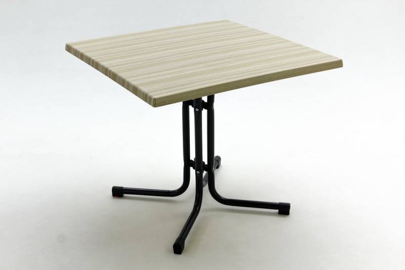 Gardissimo Gartentisch 70 x 70 cm Klapptisch Balkontisch wetterfest klappbar (Packung, 1 Tisch), Made in Germany klappbar wetterfest von Gardissimo