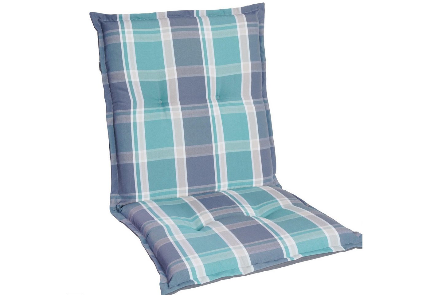 Gardisun Auflagekissen Gartenstuhlauflagen Polyester 6cm Dick, (2 St., 1 er Set), integriertes Kopfpolster von Gardisun