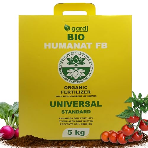 GARDJ - Organischer Universaldünger als Pulver | Langzeit-Wirkung für gesunde Grünpflanzen, Blumen, Obst & Gemüse | 100% nachhaltiges Düngemittel | Erhältlich in 2.5kg, 5kg und 10kg (5 kg.) von Gardj