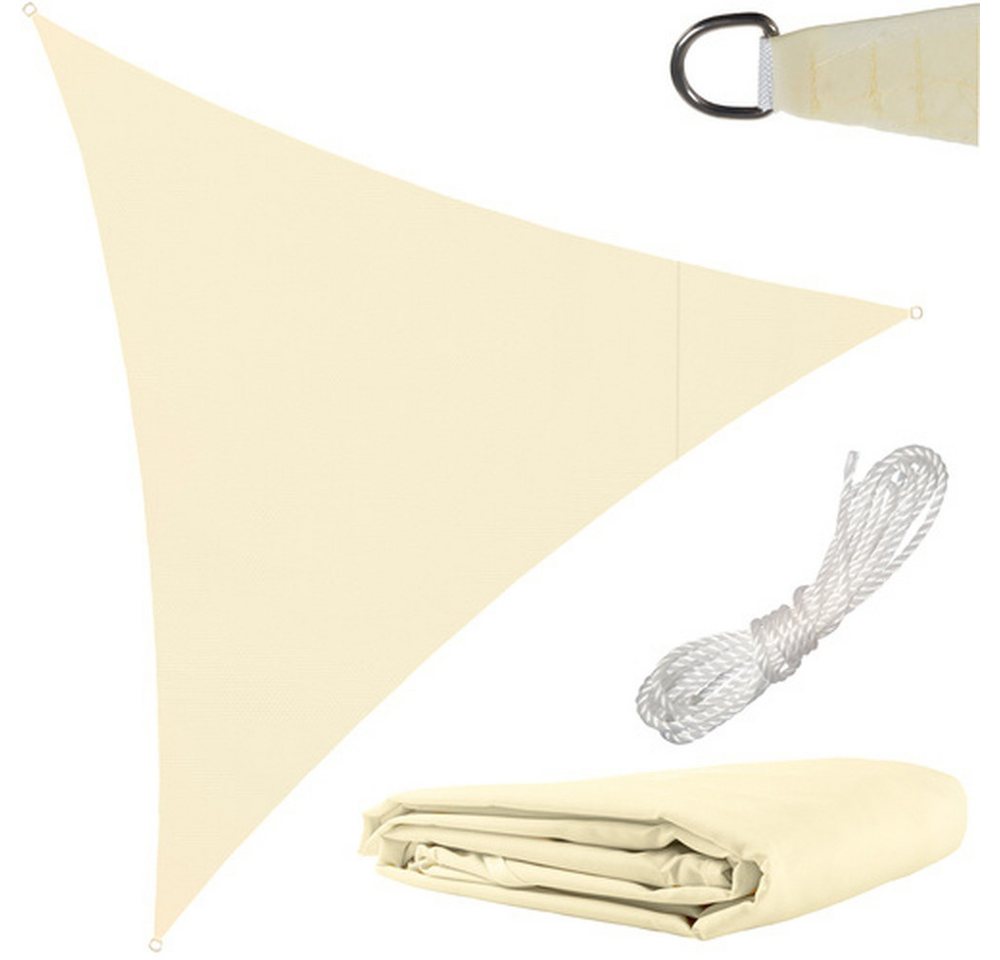 Gardlov Sonnenschirm Sonnenschirmsegel Sonnenschutz, LxB: 300x300 cm, Spar-Set, witterungsbeständig, Ideal für Garten, Terrasse, Balkon oder Camping von Gardlov