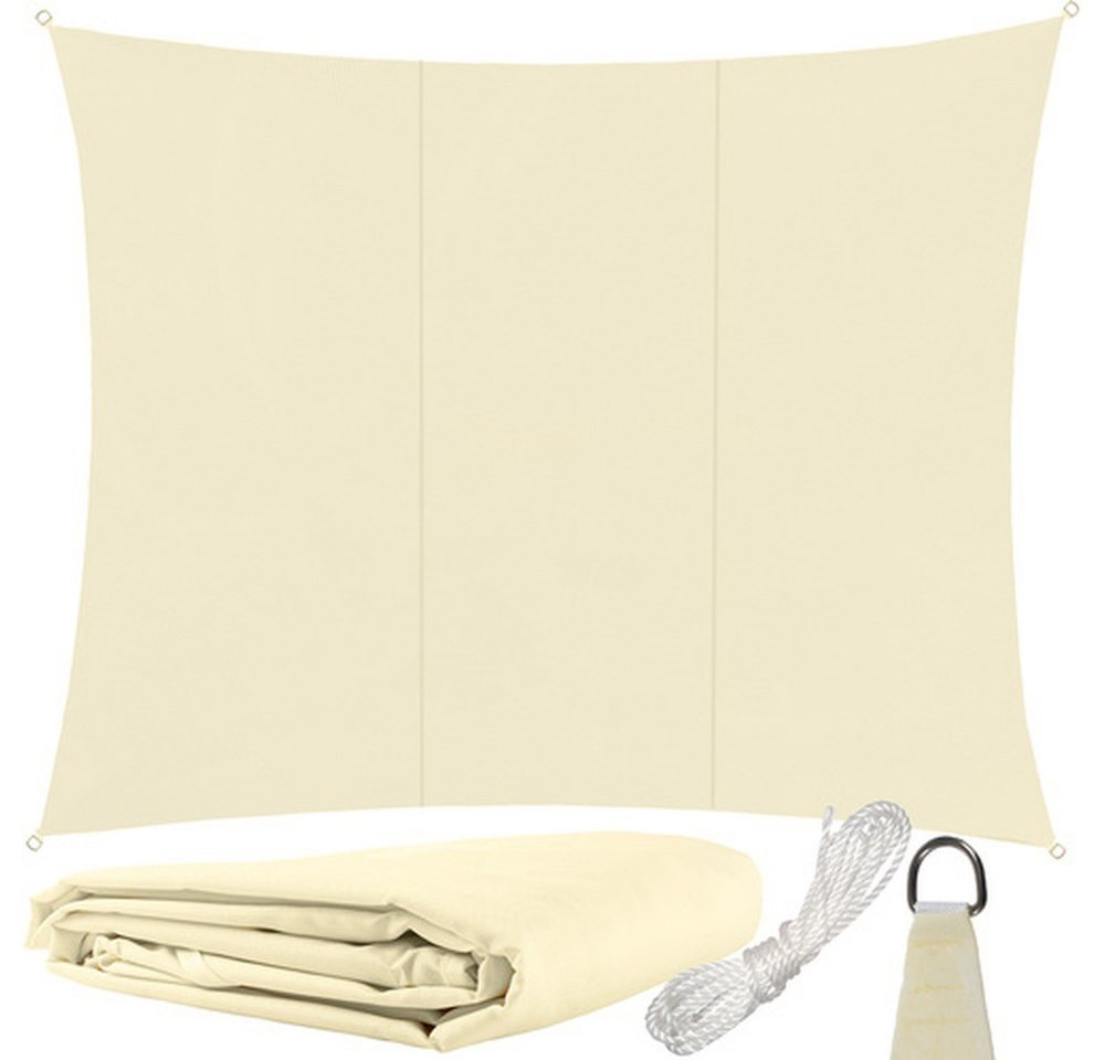 Gardlov Sonnenschirm Sonnensegel Sonnenschutz, LxB: 400x300 cm, Spar-Set, witterungsbeständig, schafft komfortablen Schatten überall im Außenbereich von Gardlov