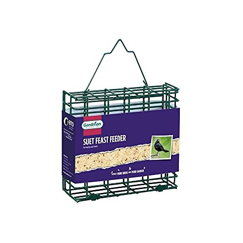 Gardman A01100 Vogelfutterstation, Naturfarben, 13 x 5 x 13 cm von Gardman