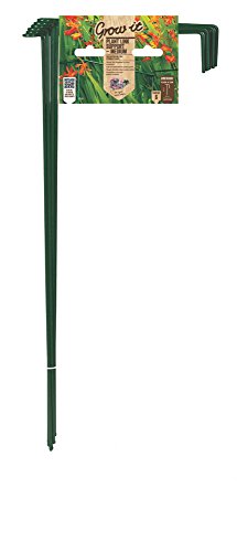 Gardman Garden Link erweiterbarer Pflanzstab, 60,96 x 22,86 cm, 6 Stück von Gardman