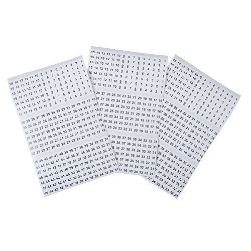 Gardner Bender 42-029 Pocket Wire Marker Booklet, weiß Gardner Bender 42-029 Pocket Wire Marker Booklet, weiß von Gardner Bender