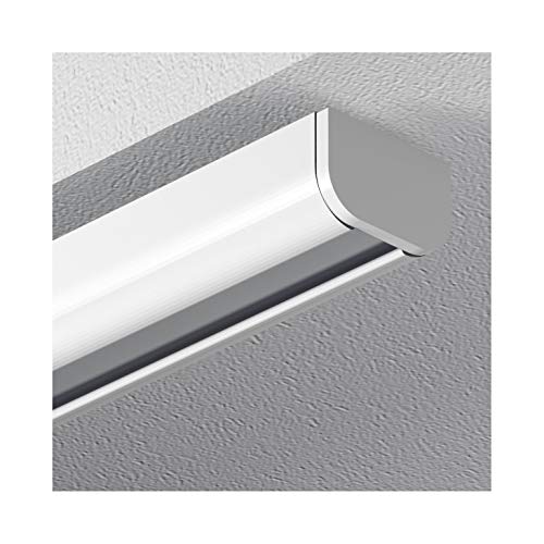 Garduna 180cm Schleuderschiene Gardinenschiene Vorhangschiene, Aluminium, Weiss, Glatte, glänzende Oberfläche, 1-läufig Garduna 180cm Schleuderschiene Gardinenschiene Vorhangschiene, Aluminium, Weiss, Glatte, glänzende Oberfläche, 1-läufig von Garduna