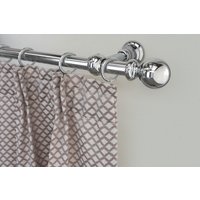 GARESA Gardinenstange "ANDREA", 1 läufig-läufig, Wunschmaßlänge, Vorhanggarnitur, verlängerbar, Endknopf Kugel lang, mit Ringen GARESA Gardinenstange "ANDREA", 1 läufig-läufig, Wunschmaßlänge, Vorhanggarnitur, verlängerbar, Endknopf Kugel lang, mit Ringen von Garesa