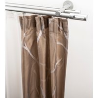 GARESA Gardinenstange "EASY" Ø 20 mm 2 läufig-läufig Wunschmaßlänge von Garesa