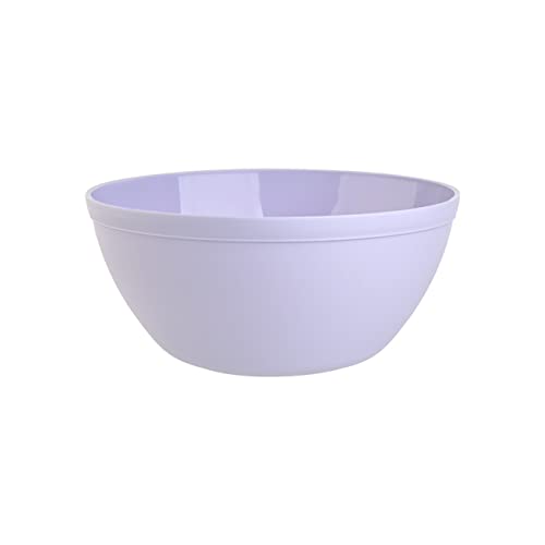 1x Schale Müslischale Dessertschale Salatschale Suppenschale Reisschale Bowl in Farbe flieder aus Kunststoff BPA-frei groß 900 ml von Gariella