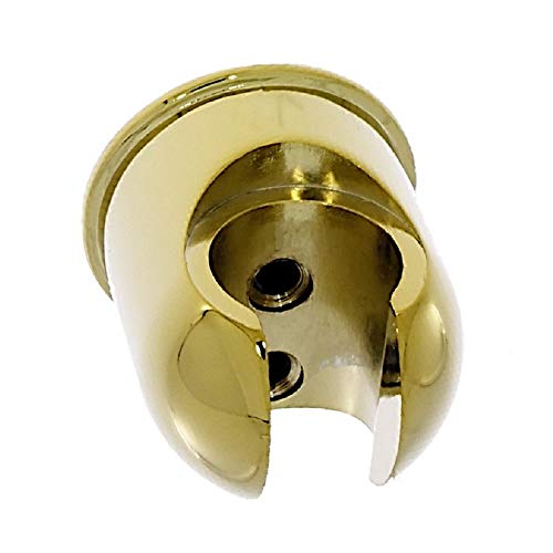 Brausehalter für Wandbefestigung| Duschkopfhalterung| Qualitäts- Messing| hochglänzende Goldoberfläche| mit Befestigungsmaterial von Gariella