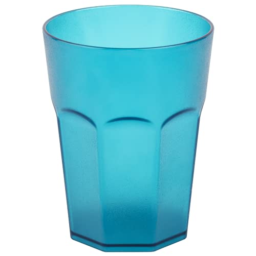 Gariella Kunststoffbecher Türkis Trinkbecher Party-Becher Plastik Trink-Gläser Mehrweg 0,4l von Gariella