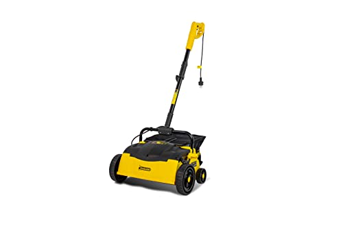Garland - Kunstrasen-Kehrmaschine Roll&Comb 302E-V19 | 1.400 Watt Leistung - Plug-in-Elektrik - 32 cm Arbeitsbreite - Schwenkarm-Griffstangen - 25L Auffangbeutel von Garland