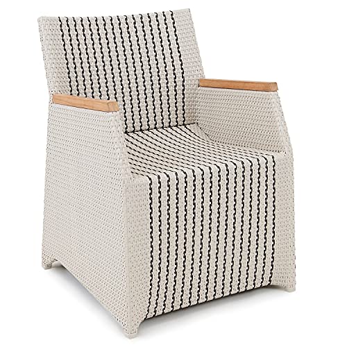 Garland Poly Rattan Gartensessel Verona Teak Holz Gartenstuhl Armlehne Alu Wetterfest Garten Sessel Gartenmöbel - Twain Garland Poly Rattan Gartensessel Verona Teak Holz Gartenstuhl Armlehne Alu Wetterfest Garten Sessel Gartenmöbel - Twain von Garland