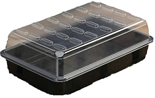 Propagator Plants Greenhouse Garland Large Budget Propagator Black von Garland