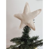 stern Weihnachtsbaumspitze | Filz Topper Kleine Baumspitze Weihnachtsbaum Dekor Filzstern von GarlandGirlDesigns