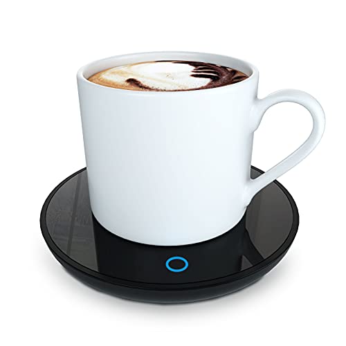 Elektrischer Kaffeewärmer, Smart Schreibtisch Kaffeewärmer, Tassenwärmer mit 2 Temperatureinstellungen, Tassenwärmer, Teewärmer, Elektrischer Getränkewärmer, Getränkewärmer für Kakao, Milch von GARMEE