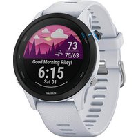 GARMIN Forerunner 255 Smartwatch steinweiß, schwarz von Garmin