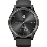Garmin VIVOMOVE® TREND Smartwatch 40mm Schwarz, Schiefer-Grau von Garmin