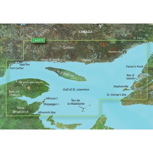 Garmin vca007r – Les mechins zu St. George 's Bay – SD-Karte von Garmin