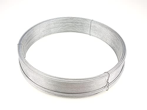 Garmix Gartendraht Bindedraht (Verzinkt 100m 2,0mm) von Garmix