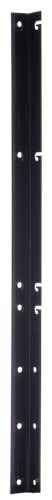 Garmix Stacheldrahthalter Befestigung Stacheldraht Natodraht Verzinkt Schwarz Gerade 45° (Gerade 3mm/4cm Schwarz) von Garmix
