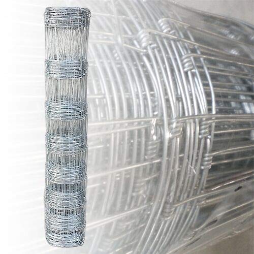 Garmix Wildzaun 100cm Weidezaun Gartenzaun Forstzaun Knotengeflecht (100/8/30) von Garmix
