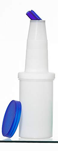 Garnet 6000-B speedo Speed Bottle 1 l – Behälter für Saft und Sirup – 1 Stück – Die Dose ist mit einem Verschlussdeckel – Made in Italy, Kunststoff, Neutral von Garnet