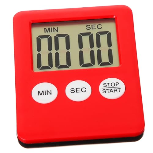 2St stilvoller Küchentimer Zeit Uhr Küchenwecker Sport-Timer Kochwecker Sport Wecker Kochuhr-Timer Backzeit küchenuhr küchenfunkuhr zeitmanagement Timing Timelapse tragbarer Timer Garneck von Garneck