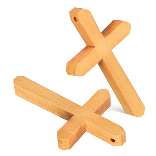 Garneck 2stücke Olivenholz Kruzifix Handheld Holz Kreuz Für Christliche Gebete Und Taufen Dekorativ Und Vielseitig Einsetzbar Für Zuhause von Garneck