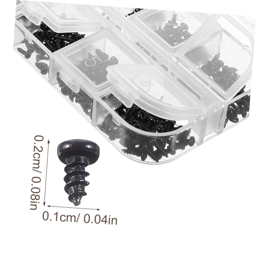 Garneck 1 Schachtel Selbstschneidende Blechschrauben Kohlenstoffstahl Schwarz Schrauben Sortiment mit Linsenkopf für Metallarbeiten Praktische Box zur Einfachen Lagerung und Schneller Garneck 1 Schachtel Selbstschneidende Blechschrauben Kohlenstoffstahl Schwarz Schrauben Sortiment mit Linsenkopf für Metallarbeiten Praktische Box zur Einfachen Lagerung und Schneller von Garneck
