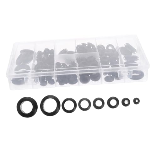Garneck 1 Schachtel Teiliges O ringe aus Hitzebeständigem Ölresistentem Gummi für Reparaturzubehör Vielseitige Dichtungsringe Flexibel und Langlebig für Kabel Drahtabdichtung Garneck 1 Schachtel Teiliges O ringe aus Hitzebeständigem Ölresistentem Gummi für Reparaturzubehör Vielseitige Dichtungsringe Flexibel und Langlebig für Kabel Drahtabdichtung von Garneck