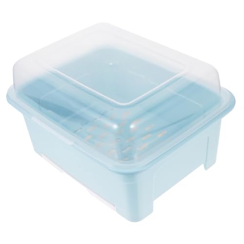 Garneck 1pc Schüssel Ablauf Rack Lagerung für Besteck Stäbchen Deckel Abtropffläche Bord von Garneck