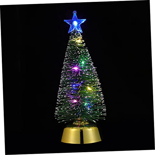 Garneck Leuchtender Tannenbaum 1 Stück Leuchtender Weihnachtsbaum Mini-Weihnachtsbaum Weihnachtsdekoration Tischdekoration Künstlicher Weihnachtsbaum Künstlicher Kiefern-Weihnachtsbaum von Garneck