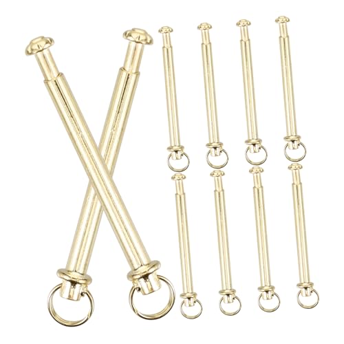 Garneck 10 Sätze Teiliges Faltfächer Nieten Reparaturset aus Robustem Eisen mit Metallwellen und Muttern Langlebig Einfach zu Montieren Geeignet für Handfächer Wartung und Ersatz von Garneck 10 Sätze Teiliges Faltfächer Nieten Reparaturset aus Robustem Eisen mit Metallwellen und Muttern Langlebig Einfach zu Montieren Geeignet für Handfächer Wartung und Ersatz von von Garneck