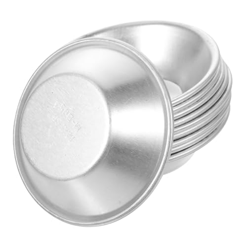 Garneck 10 Stück Aluminium Ei Tart Form Teiliges Antihaftbeschichtet Hitzebeständig Wiederverwendbar Mini Muffinförmchen für Cupcakes Pudding Kuchen Quiche Backen DIY Backform Garneck 10 Stück Aluminium Ei Tart Form Teiliges Antihaftbeschichtet Hitzebeständig Wiederverwendbar Mini Muffinförmchen für Cupcakes Pudding Kuchen Quiche Backen DIY Backform von Garneck