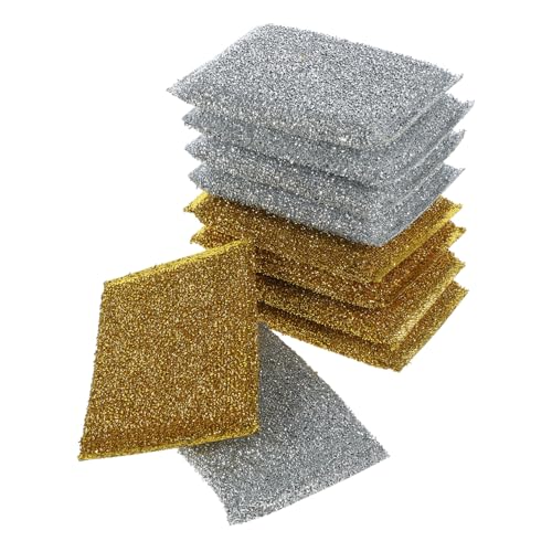 Garneck 10 Stück Kupfertuch Set - Hochwertige Kupfer-Scheuertücher Für Die Küche Effektive Reinigungstücher Und Schwämme Für Glänzendes Geschirr Und Saubere Oberflächen von Garneck