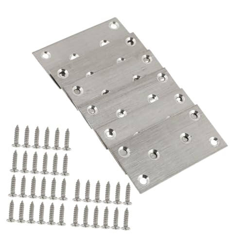 Garneck 10 Stück Teiliges Edelstahl Flach eckverbinder mit Schrauben Robuste Möbelverbinder Metallwinkel zur Holzreparatur und Möbelbefestigung Rostfrei und Kratzfest Garneck 10 Stück Teiliges Edelstahl Flach eckverbinder mit Schrauben Robuste Möbelverbinder Metallwinkel zur Holzreparatur und Möbelbefestigung Rostfrei und Kratzfest von Garneck
