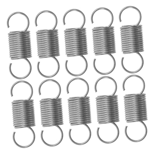 Garneck 10 Stück Teiliges Edelstahl Zugfedern Draht Außendurchmesser Kleine Doppelte Haken Heavy duty Spannfedern für Mechanische und Bauindustrie Langlebige Metallfedern Ersatz Garneck 10 Stück Teiliges Edelstahl Zugfedern Draht Außendurchmesser Kleine Doppelte Haken Heavy duty Spannfedern für Mechanische und Bauindustrie Langlebige Metallfedern Ersatz von Garneck