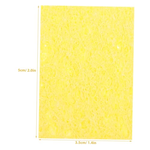 Garneck 100 Stück Lötspitzen reinigungsschwämme Hochtemperaturbeständig Lötkolben Reinigungspads Saugstark Langlebig Einfach zu Ersetzen für Präzises Löten Garneck 100 Stück Lötspitzen reinigungsschwämme Hochtemperaturbeständig Lötkolben Reinigungspads Saugstark Langlebig Einfach zu Ersetzen für Präzises Löten von Garneck