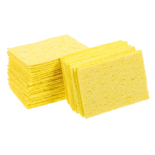 Garneck 100 Stück Schwamm Saugfähiger Hochtemperaturbeständiger Lötspitzenreiniger Ersatzpads Praktischer Lötkolbenspitzen Reiniger für Elektronik und Lötarbeiten Garneck 100 Stück Schwamm Saugfähiger Hochtemperaturbeständiger Lötspitzenreiniger Ersatzpads Praktischer Lötkolbenspitzen Reiniger für Elektronik und Lötarbeiten von Garneck