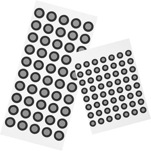 Garneck 106 Stück Scanning Markierungspunkte Reflexionsmarker für Präzise Bewegungsaufnahme Selbstklebend für Scanner und Hochpräzise Anwendungen von Garneck